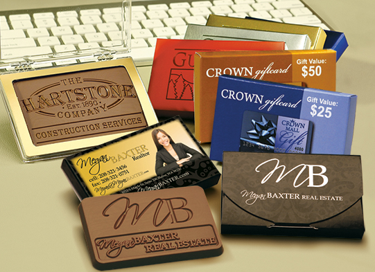 CHOCOLATE BUSINESS CARDS